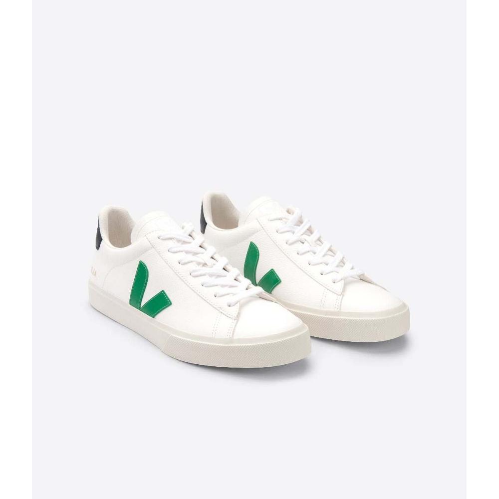 Veja CAMPO CHROMEFREE Low Tops Sneakers Panske Biele | SK 292UZG